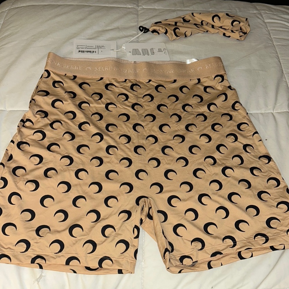 Marine Serre cycling shorts